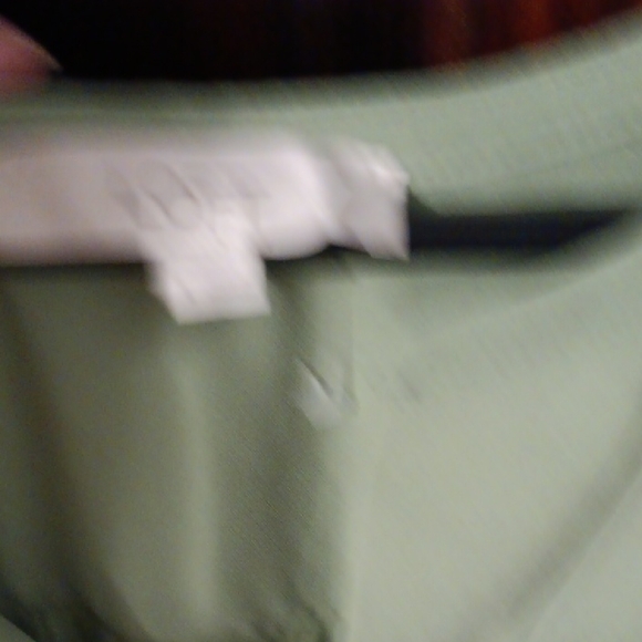 LOFT Green Cap Sleeve Relaxed Blouse - Picture 3 of 5